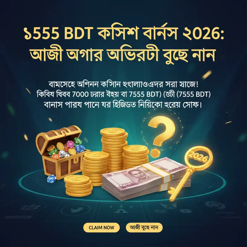 7555 BDT ক্যাসিনো বোনাস